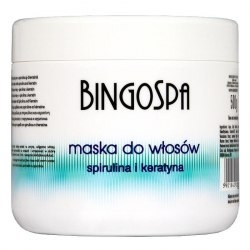 Maska do włosów z keratyną i spiruliną 500g
